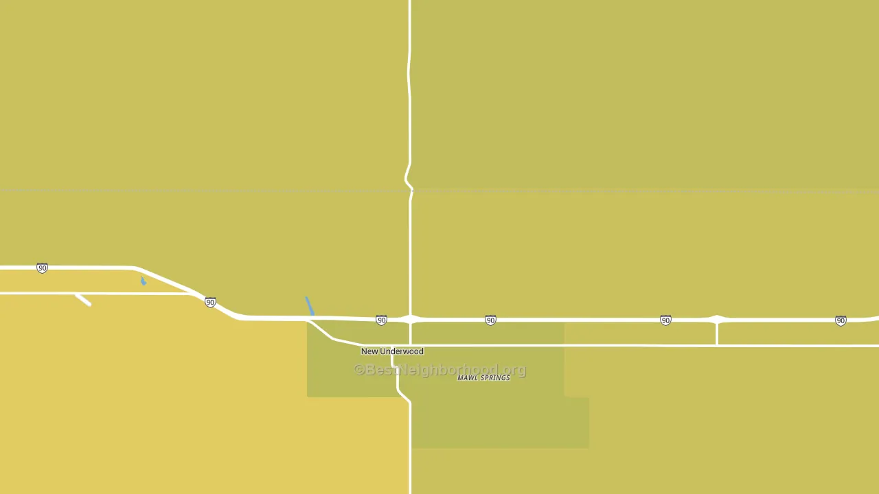 57761, SD block-group voter-turnout map