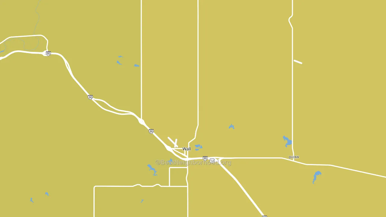 57790, SD block-group voter-turnout map