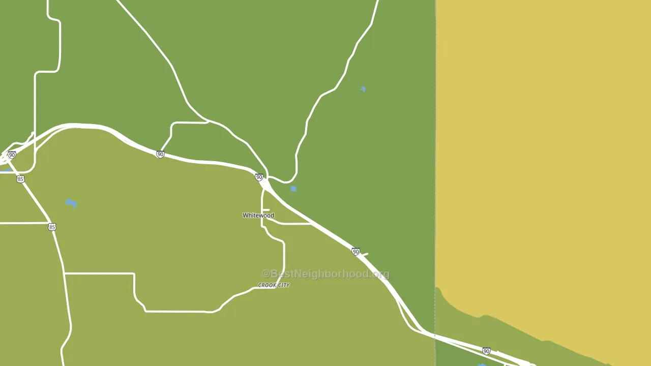 57793, SD block-group voter-turnout map
