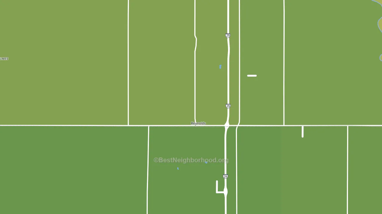 58275, ND block-group voter-turnout map