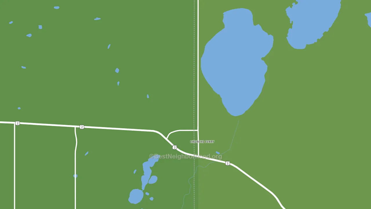 58325, ND block-group voter-turnout map