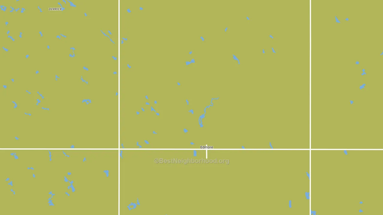 58330, ND block-group voter-turnout map