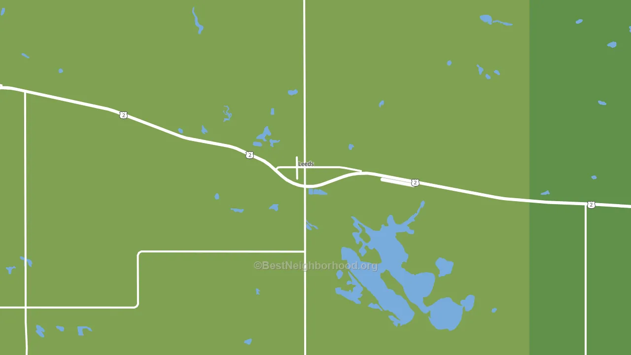 58346, ND block-group voter-turnout map