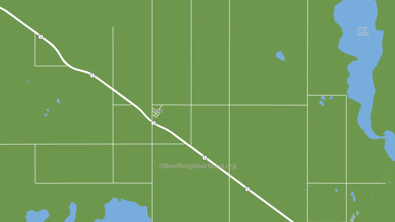 58362, ND block-group voter-turnout map