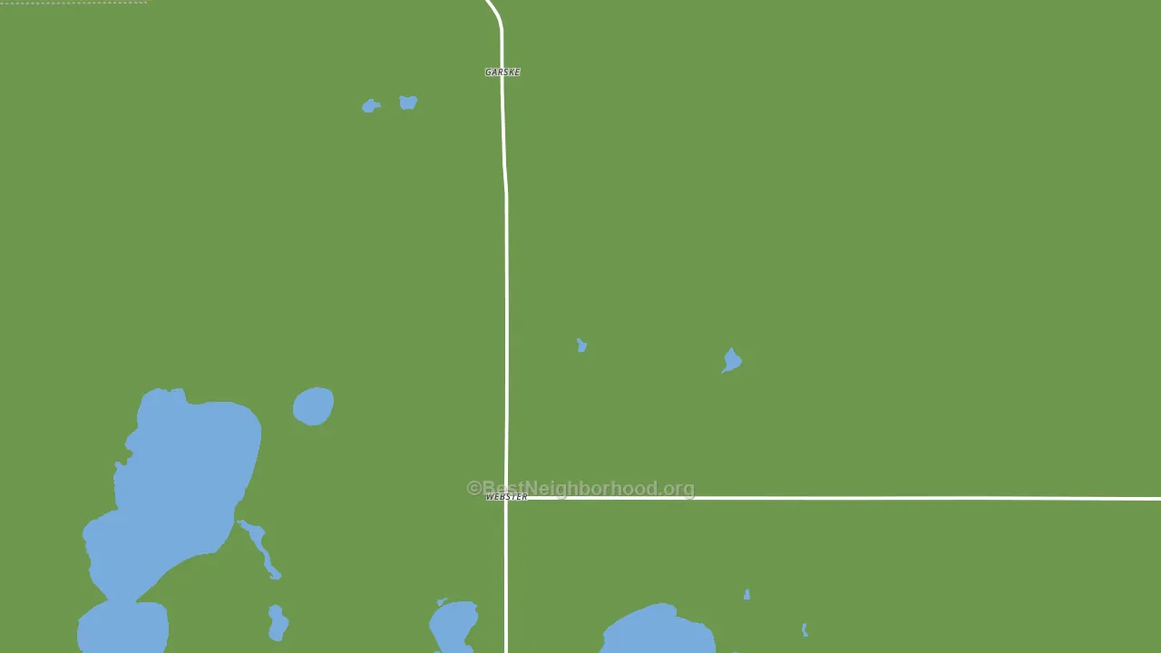 58382, ND block-group voter-turnout map