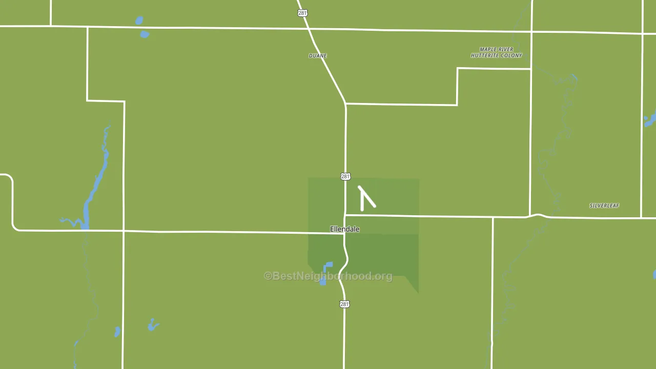 58436, ND block-group voter-turnout map