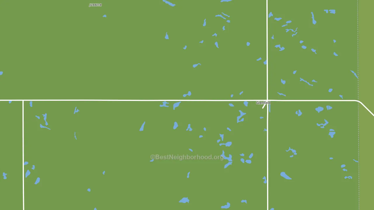 58443, ND block-group voter-turnout map