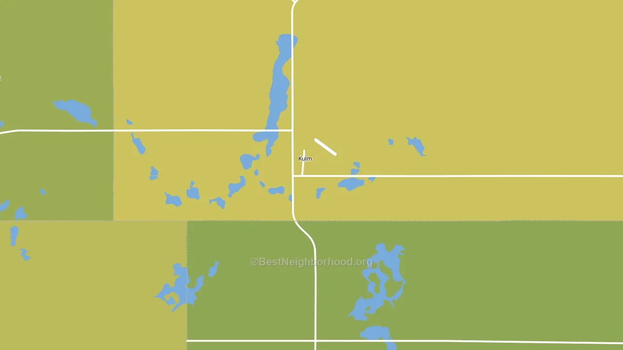 58456, ND block-group voter-turnout map