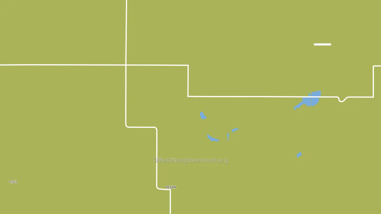 58477, ND block-group voter-turnout map