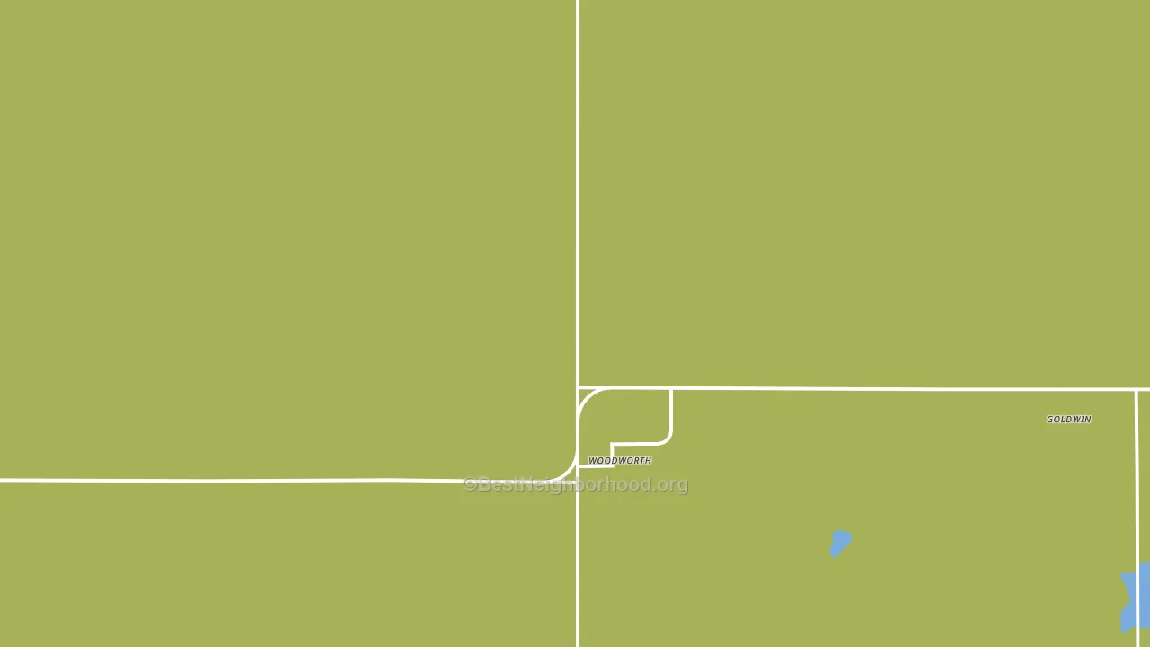 58496, ND block-group voter-turnout map