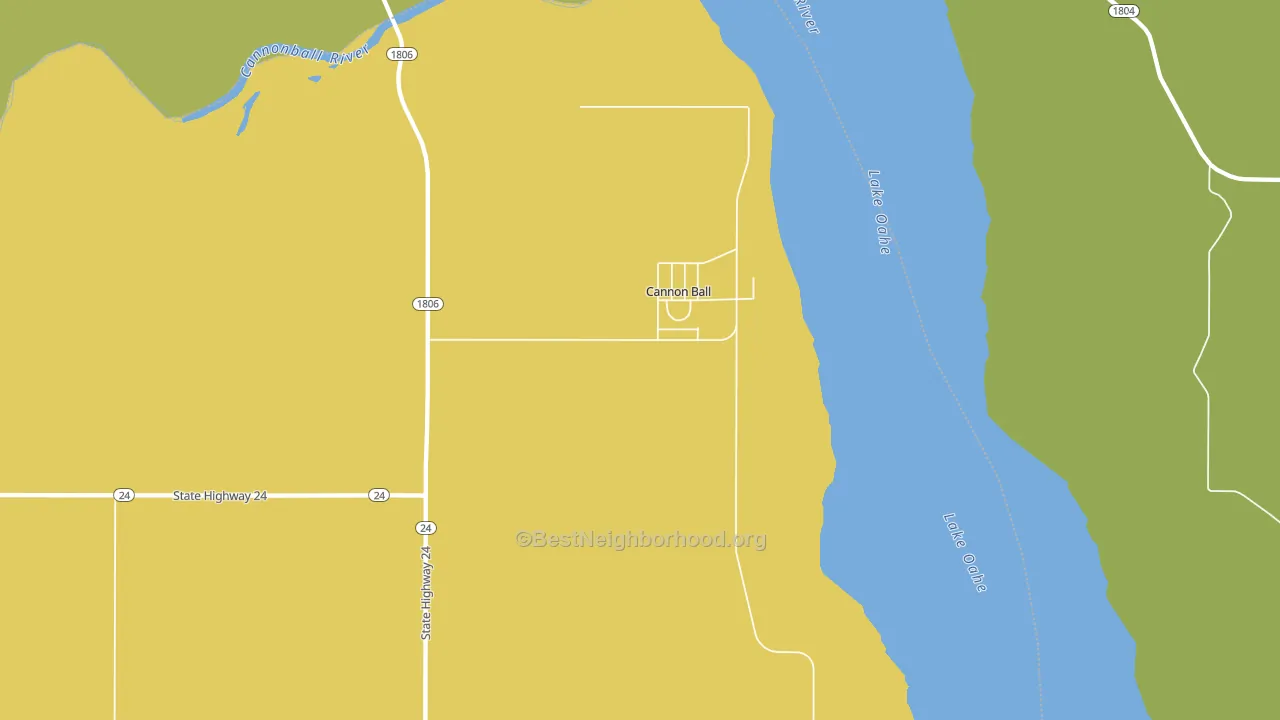 58528, ND block-group voter-turnout map