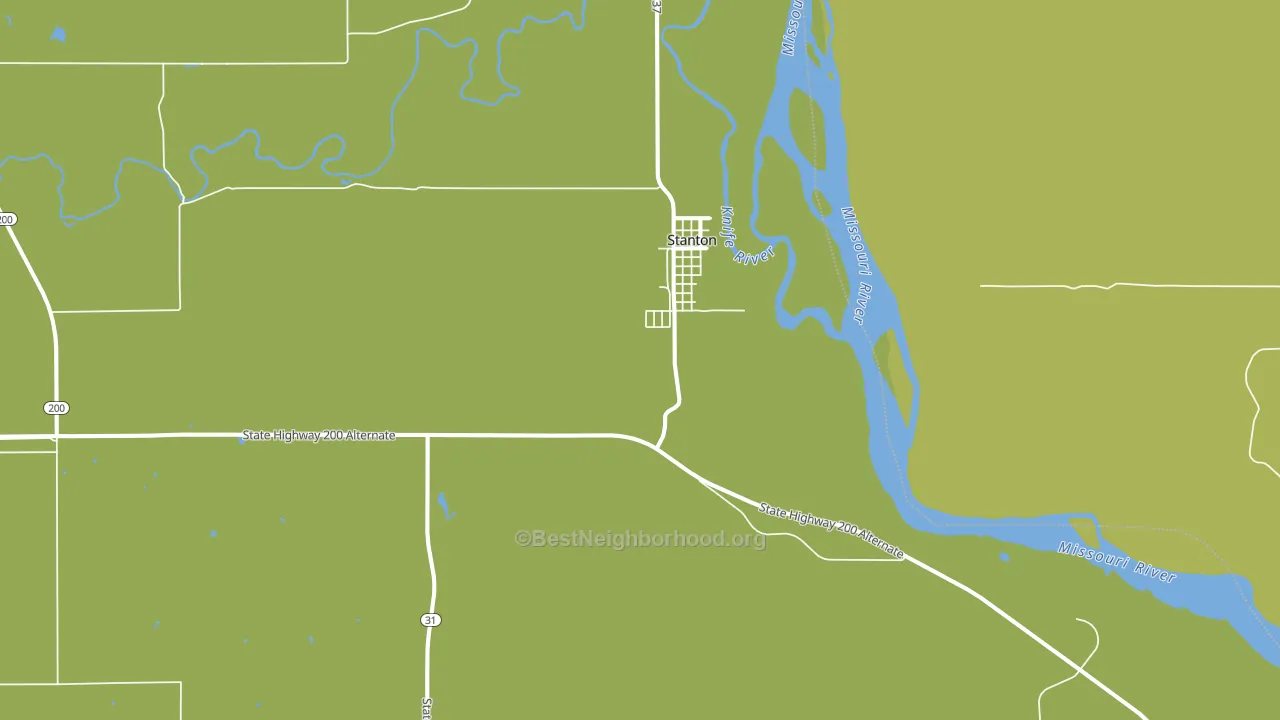 58571, ND block-group voter-turnout map