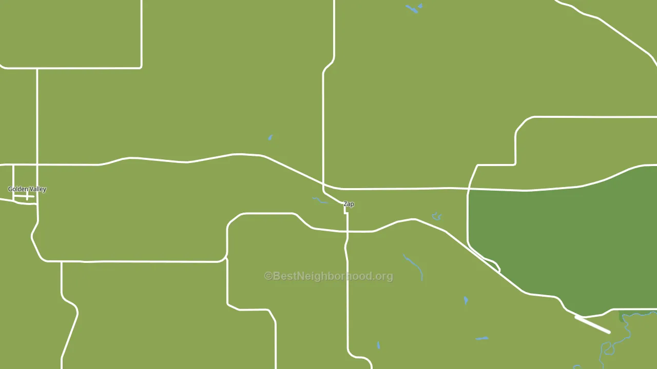 58580, ND block-group voter-turnout map