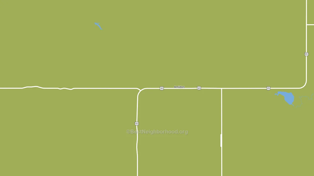 58620, ND block-group voter-turnout map