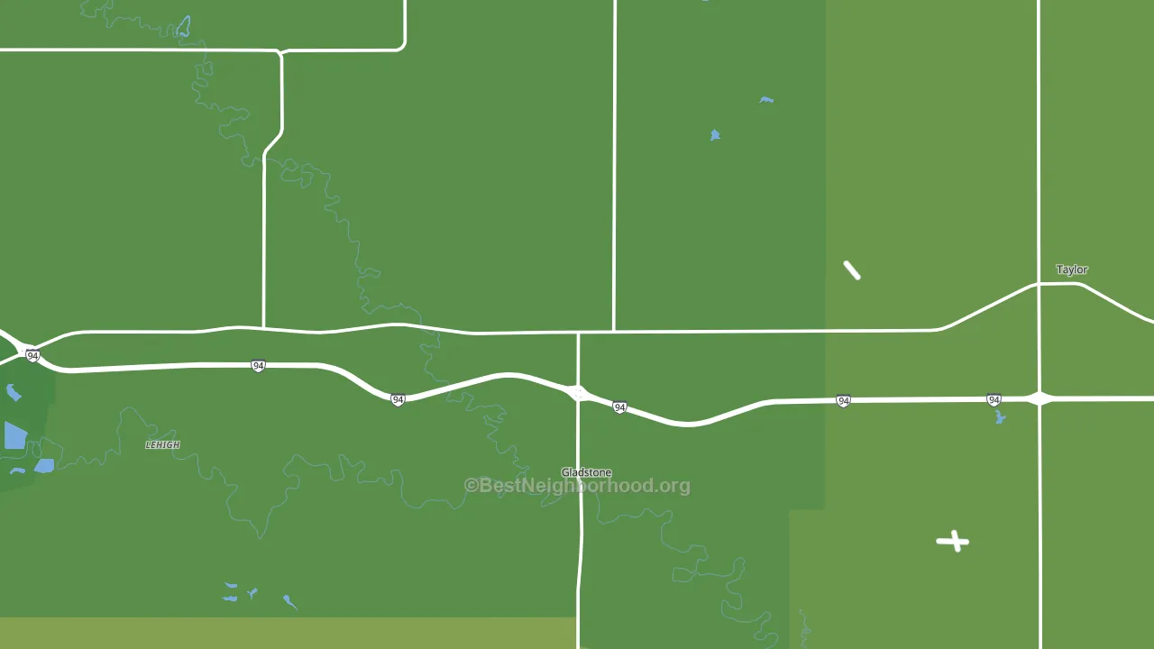 58630, ND block-group voter-turnout map