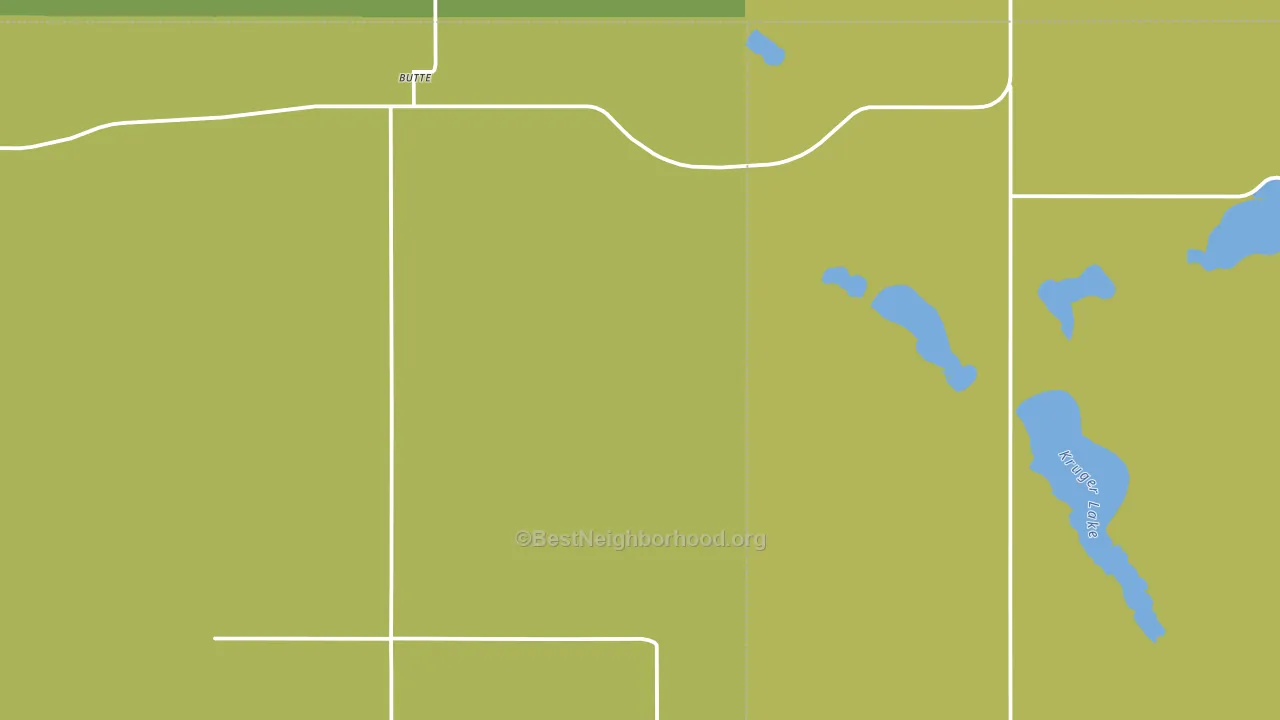 58723, ND block-group voter-turnout map
