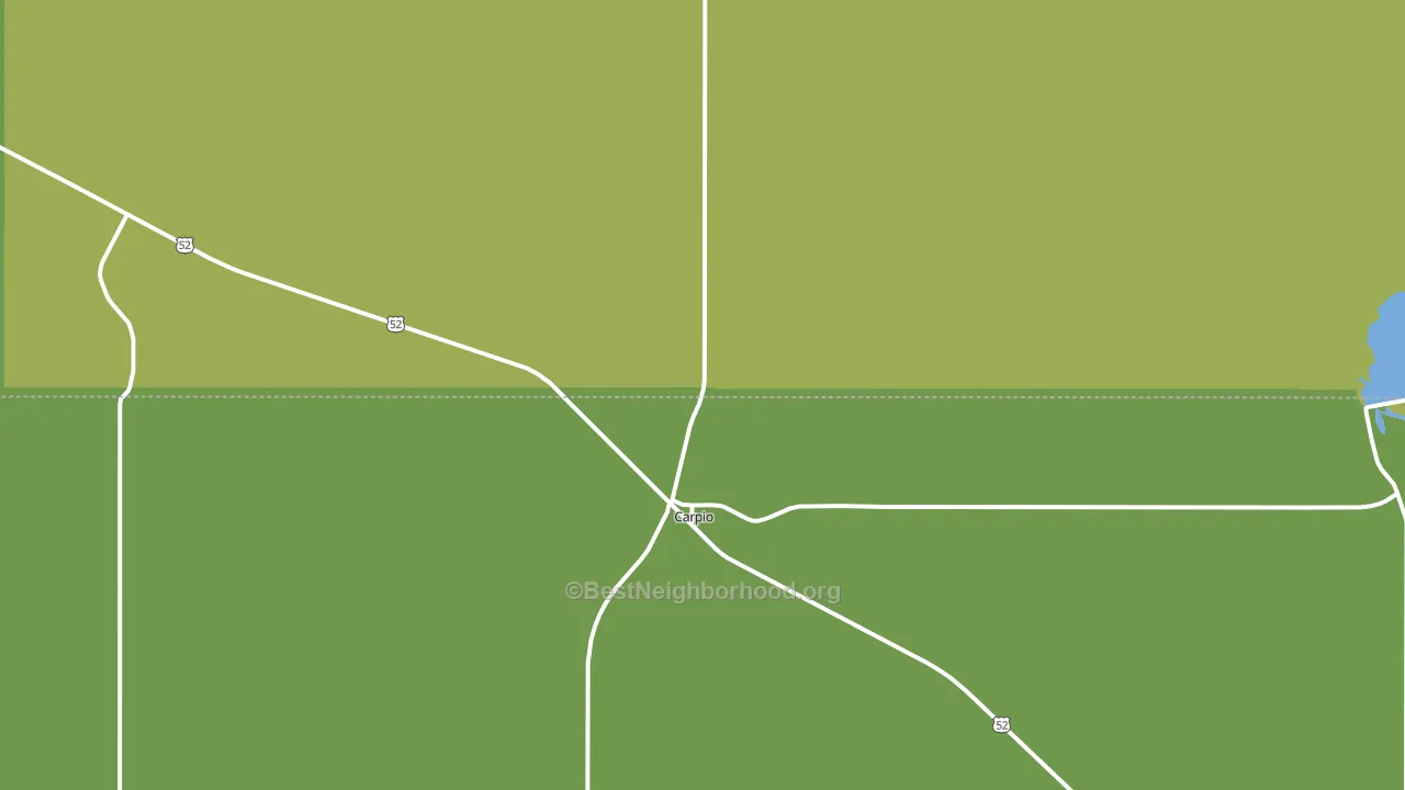 58725, ND block-group voter-turnout map