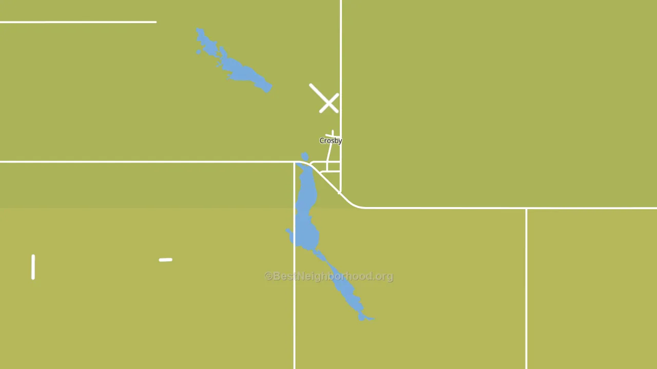58730, ND block-group voter-turnout map