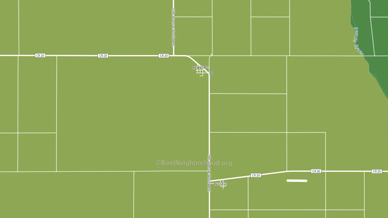 58762, ND block-group voter-turnout map