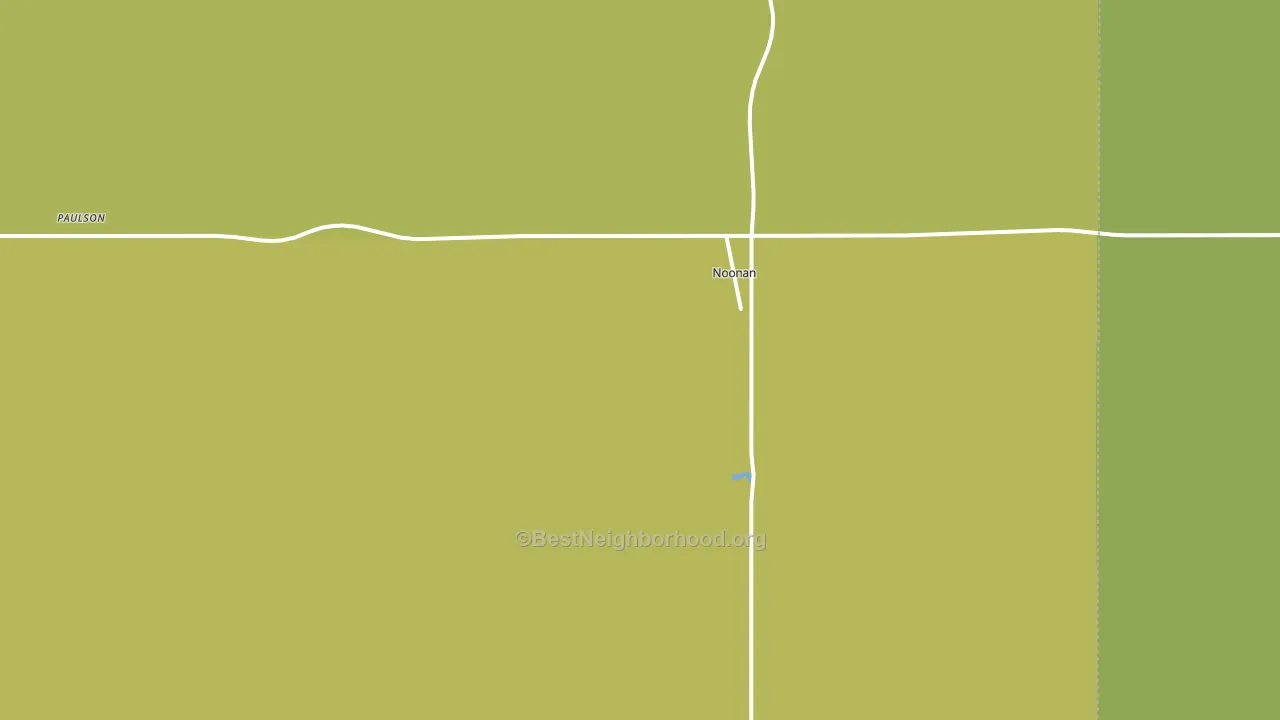 58765, ND block-group voter-turnout map
