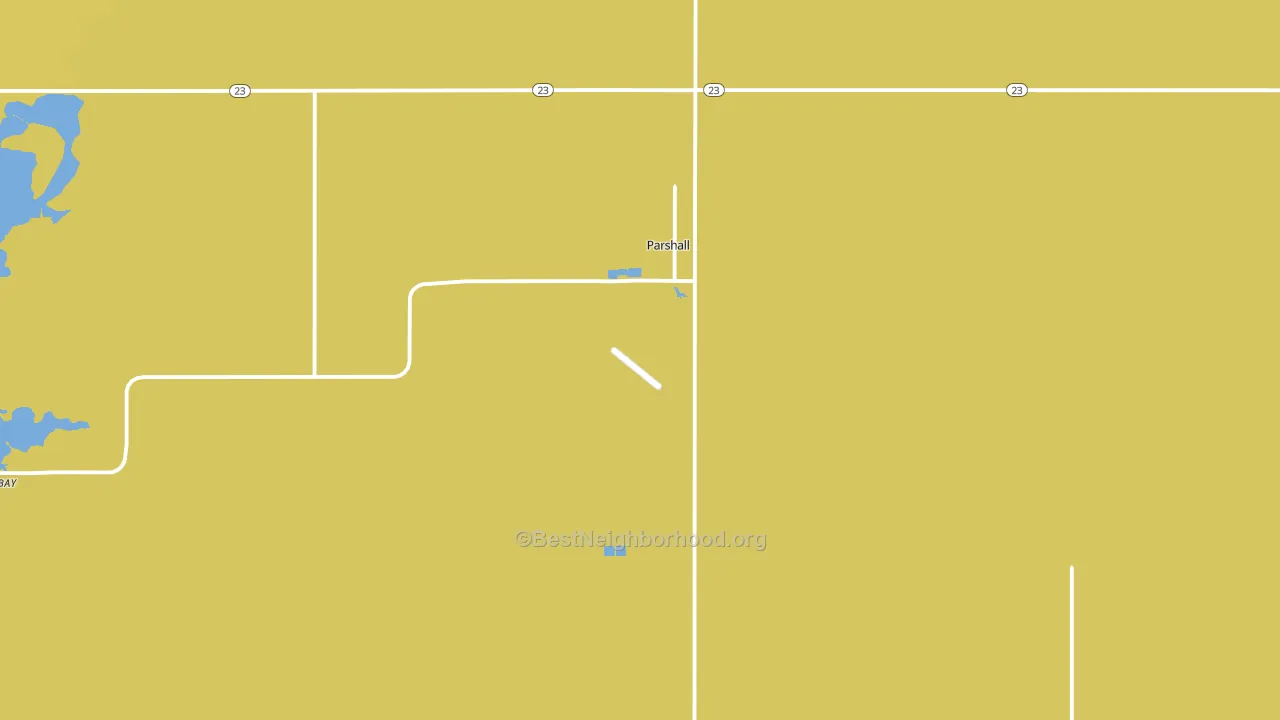 58770, ND block-group voter-turnout map
