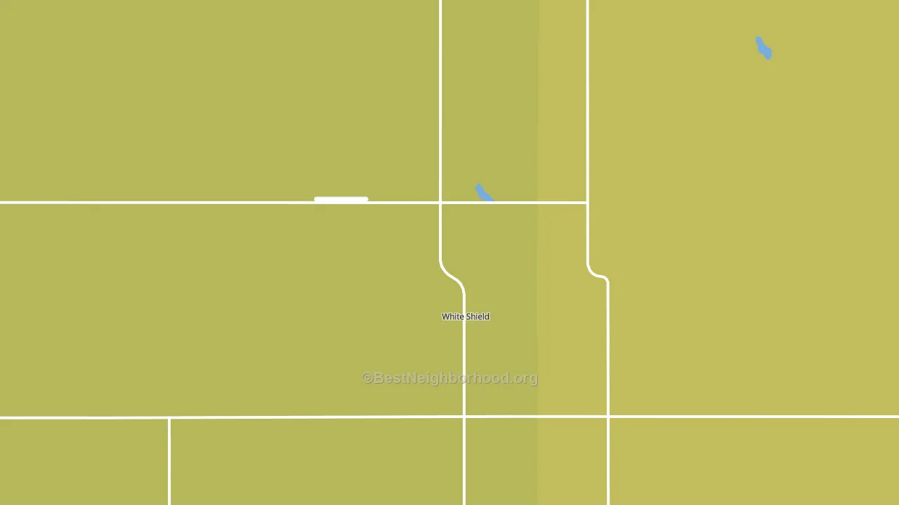 58775, ND block-group voter-turnout map