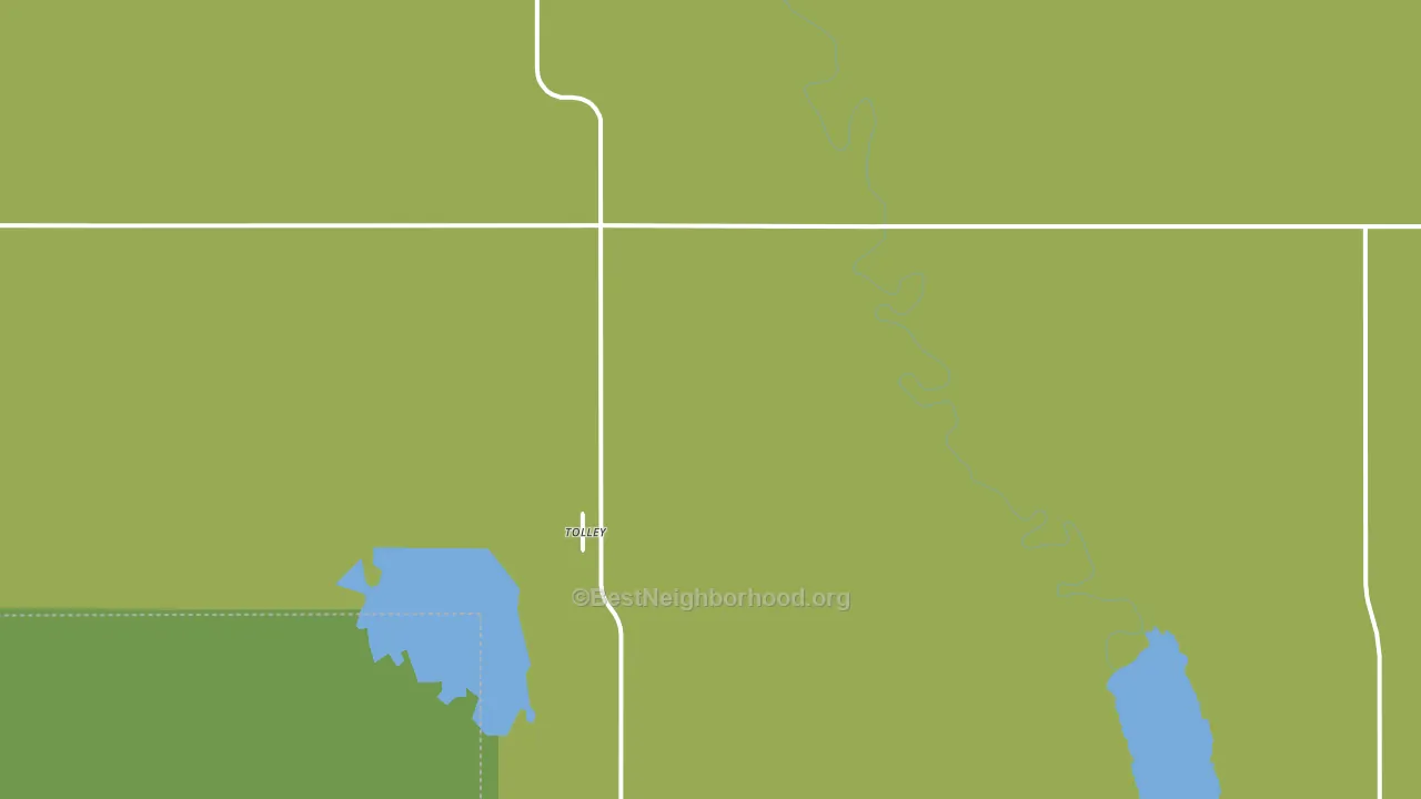 58787, ND block-group voter-turnout map