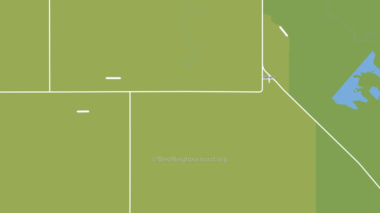 58789, ND block-group voter-turnout map