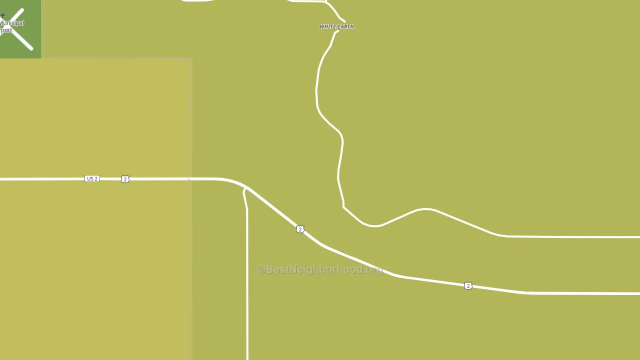 58794, ND block-group voter-turnout map