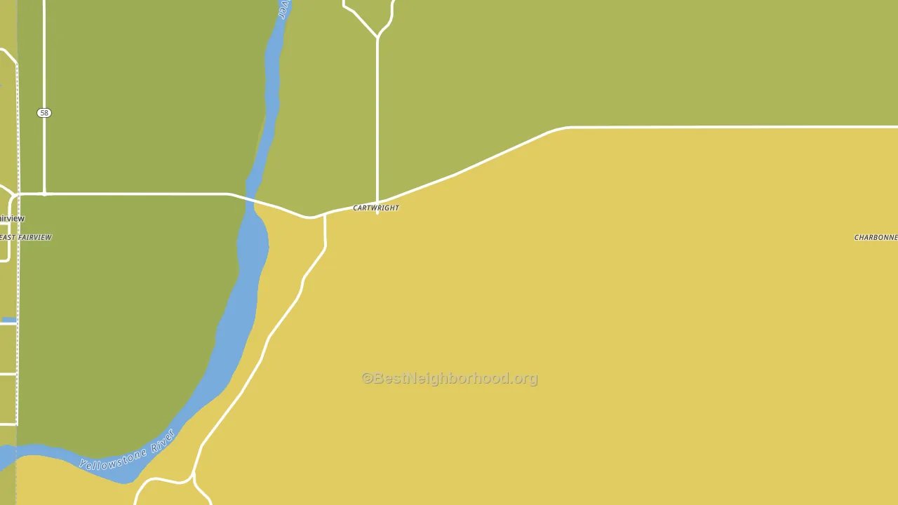 58838, ND block-group voter-turnout map