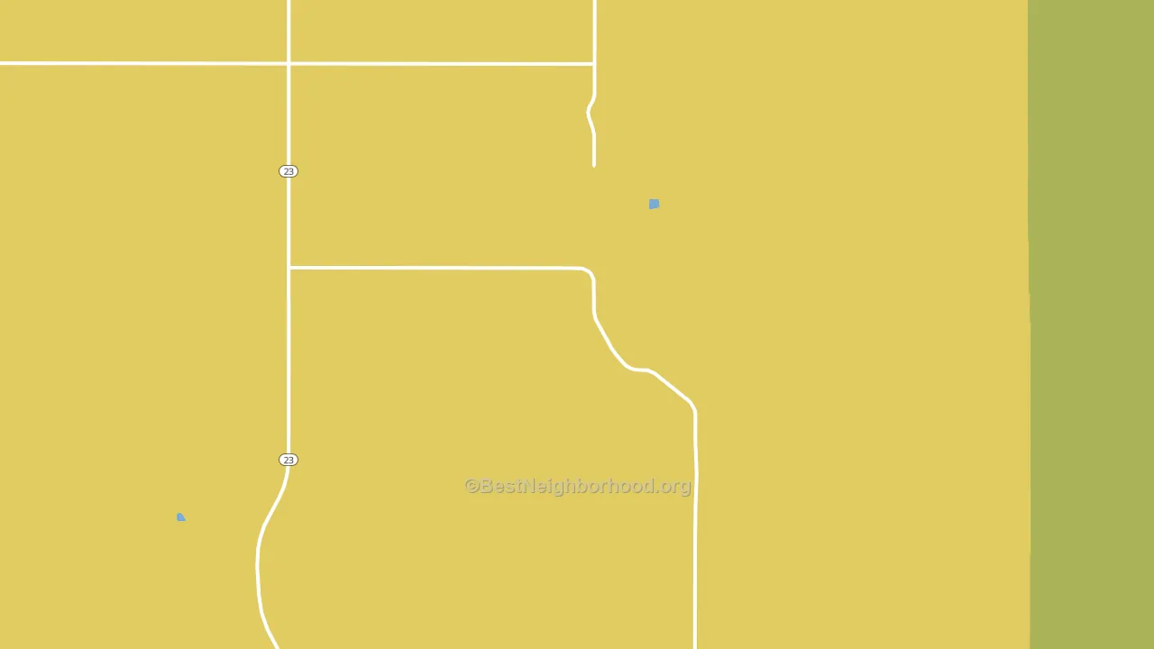 58847, ND block-group voter-turnout map