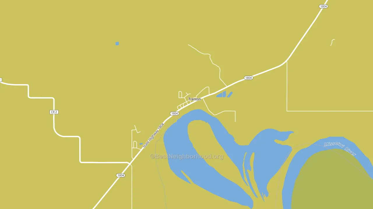 58853, ND block-group voter-turnout map