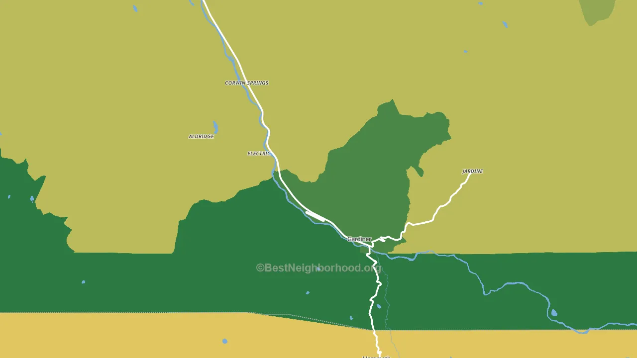 59030, MT block-group voter-turnout map