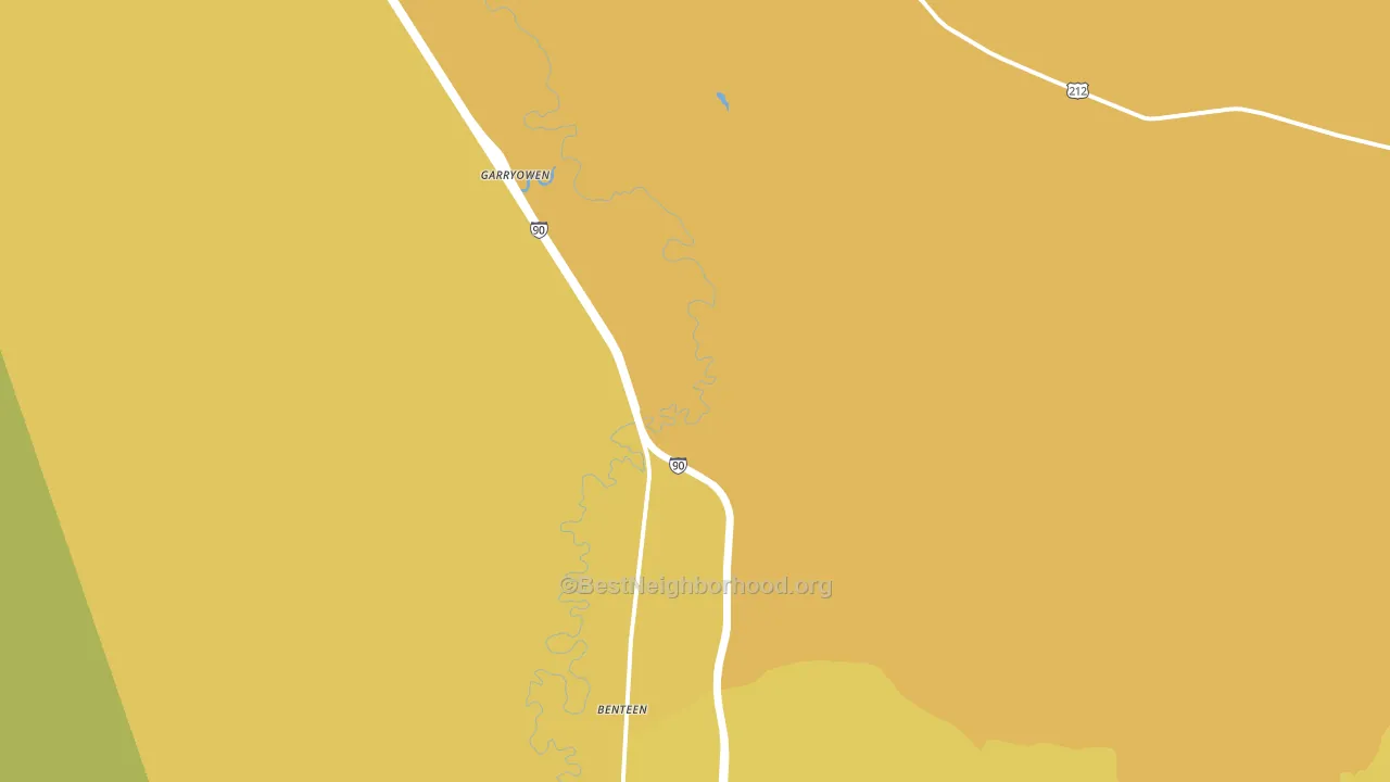 59031, MT block-group voter-turnout map