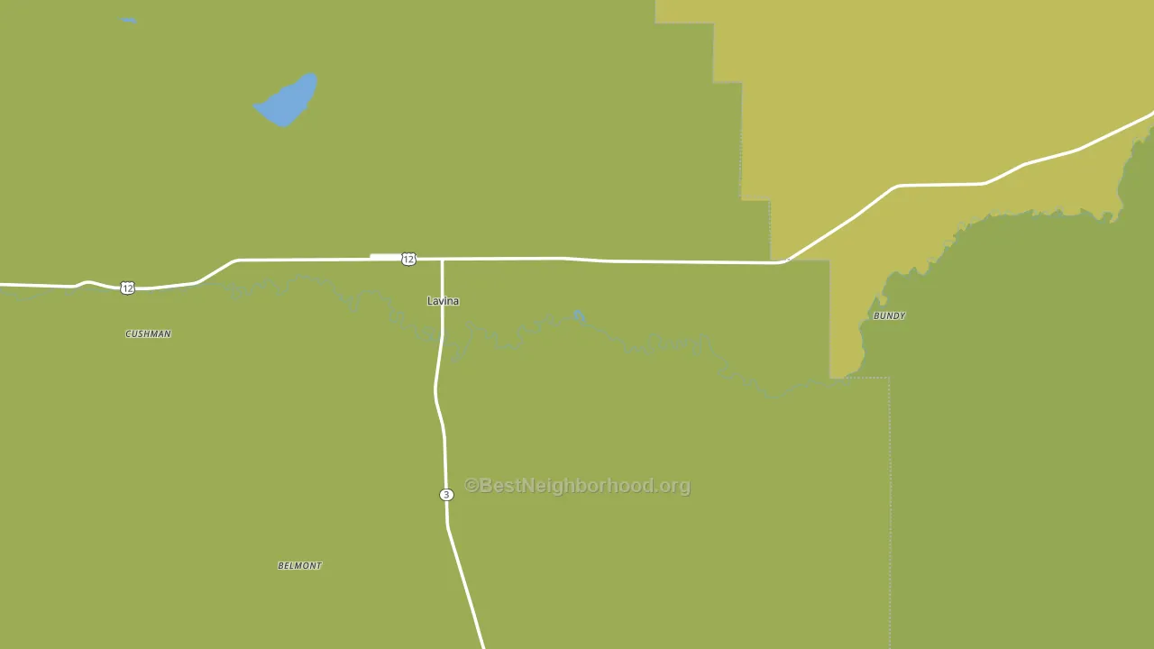 59046, MT block-group voter-turnout map