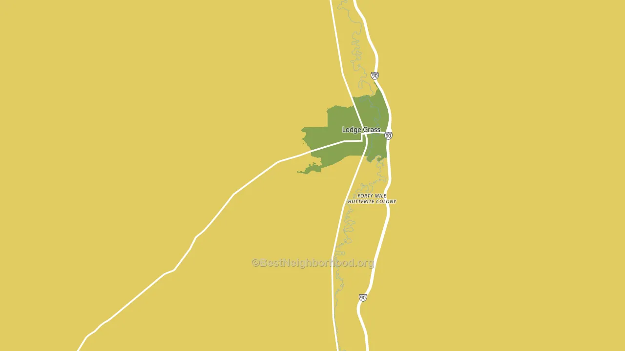 59050, MT block-group voter-turnout map
