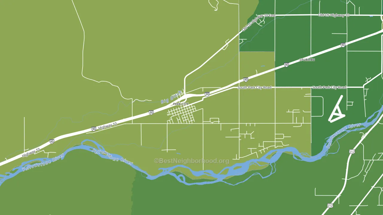 59063, MT block-group voter-turnout map