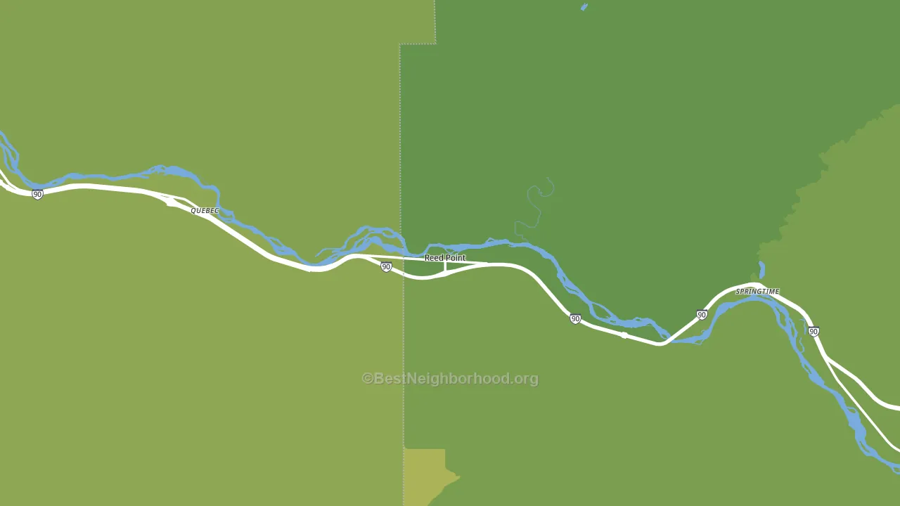59069, MT block-group voter-turnout map
