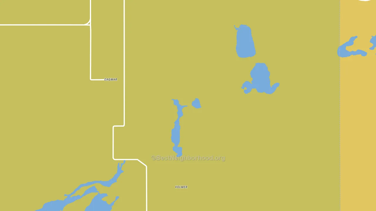 59219, MT block-group voter-turnout map