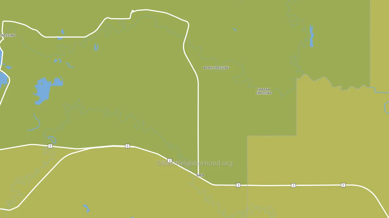 59261, MT block-group voter-turnout map