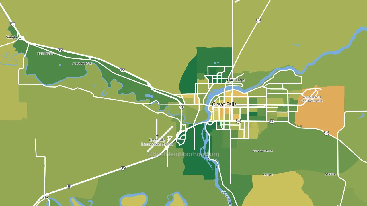 59404, MT block-group voter-turnout map