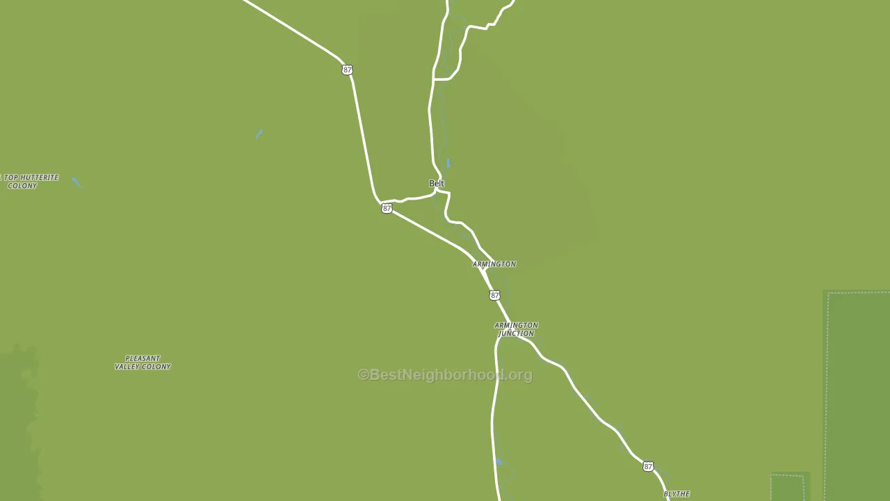 59412, MT block-group voter-turnout map