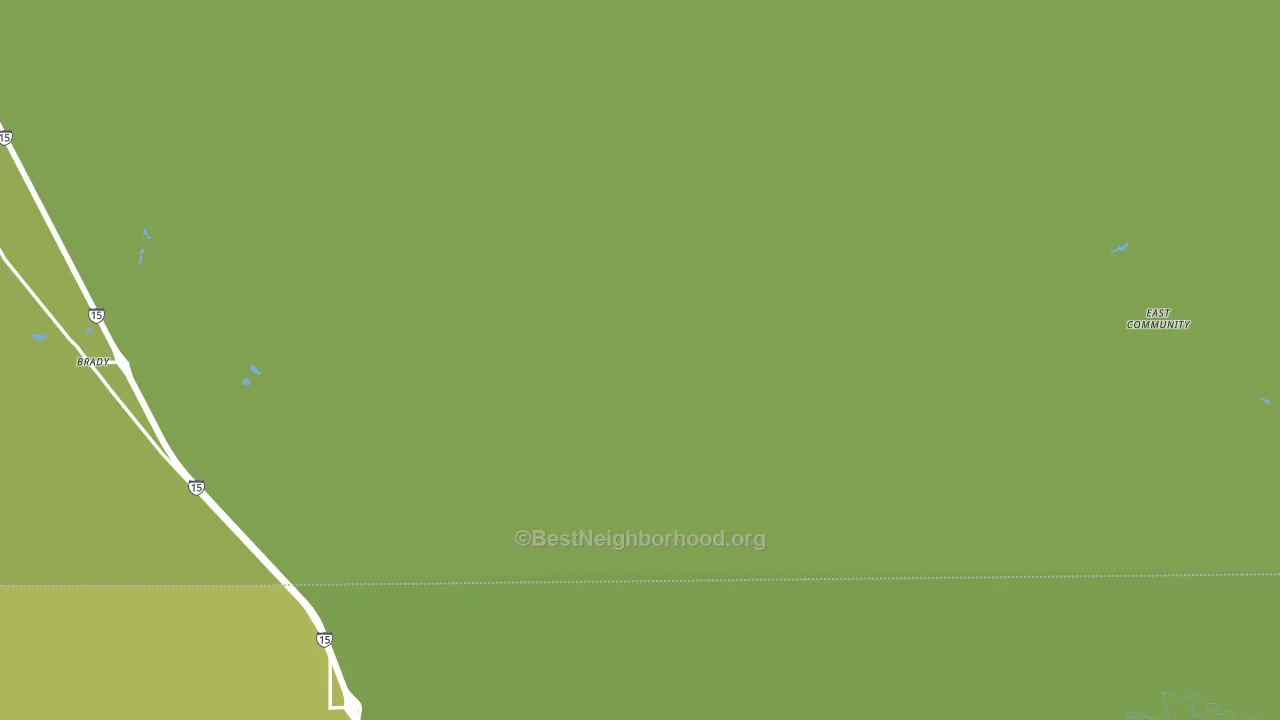 59416, MT block-group voter-turnout map