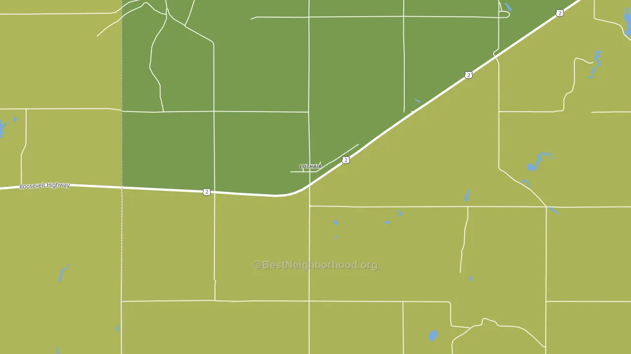 59461, MT block-group voter-turnout map