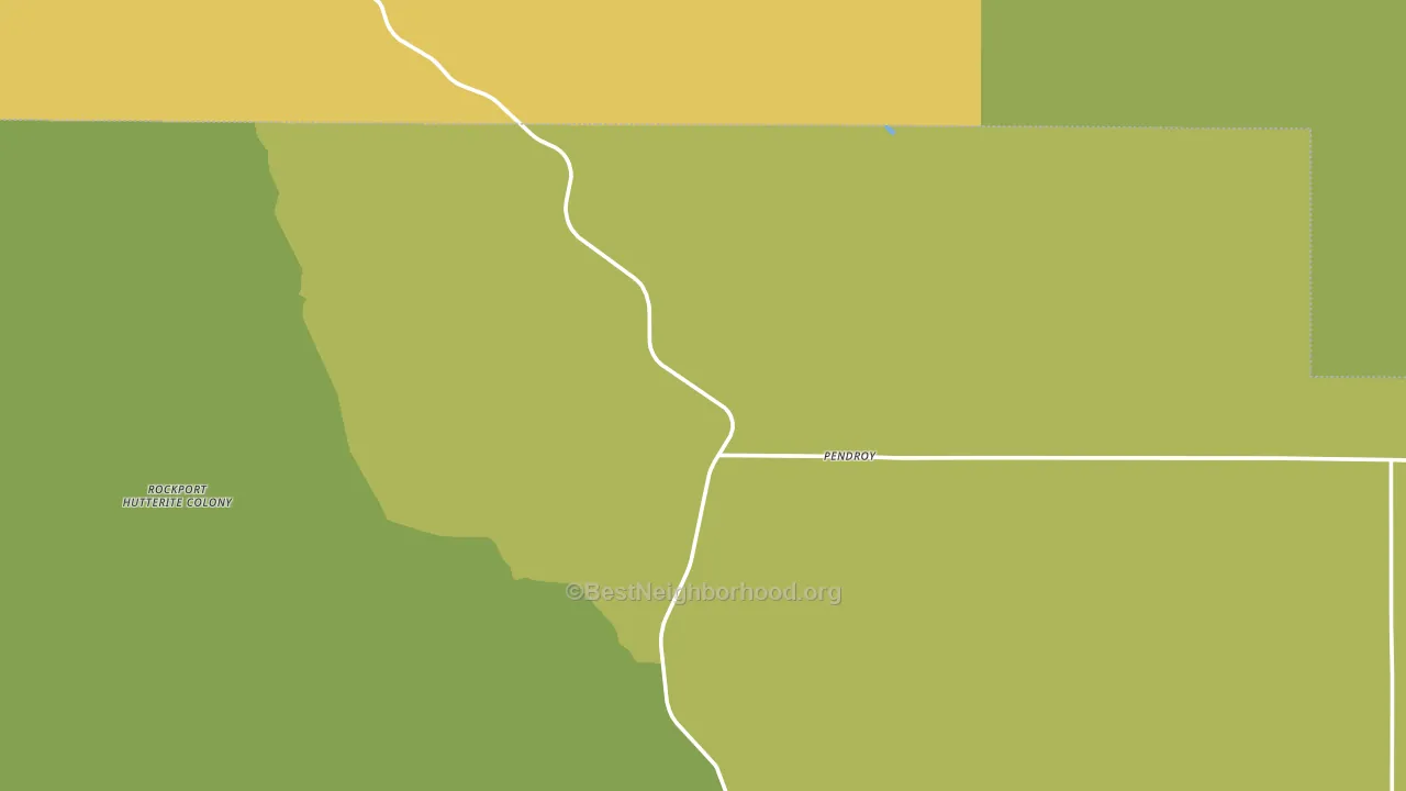 59467, MT block-group voter-turnout map