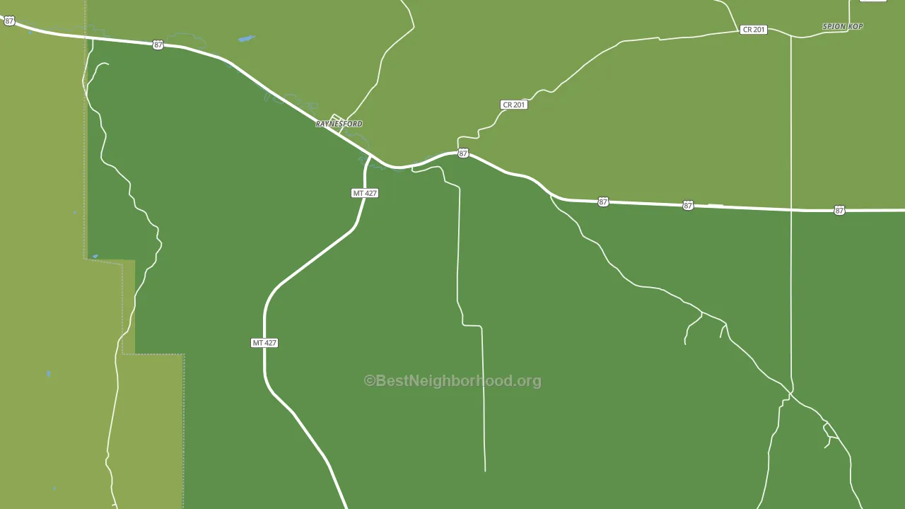 59469, MT block-group voter-turnout map