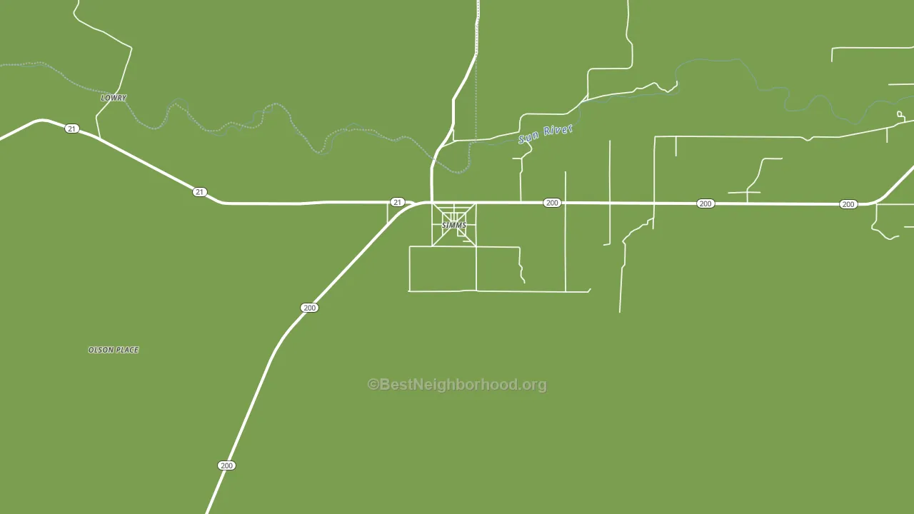 59477, MT block-group voter-turnout map