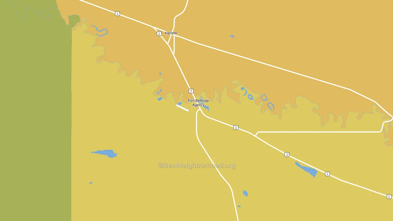 59526, MT block-group voter-turnout map