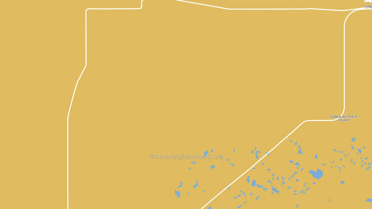 59529, MT block-group voter-turnout map