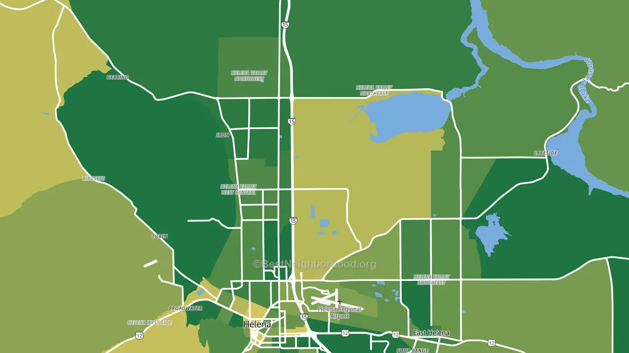 59602, MT block-group voter-turnout map